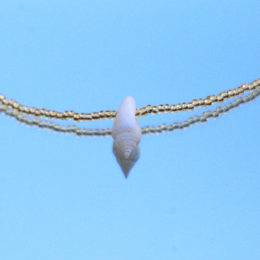White shell🐚 necklace